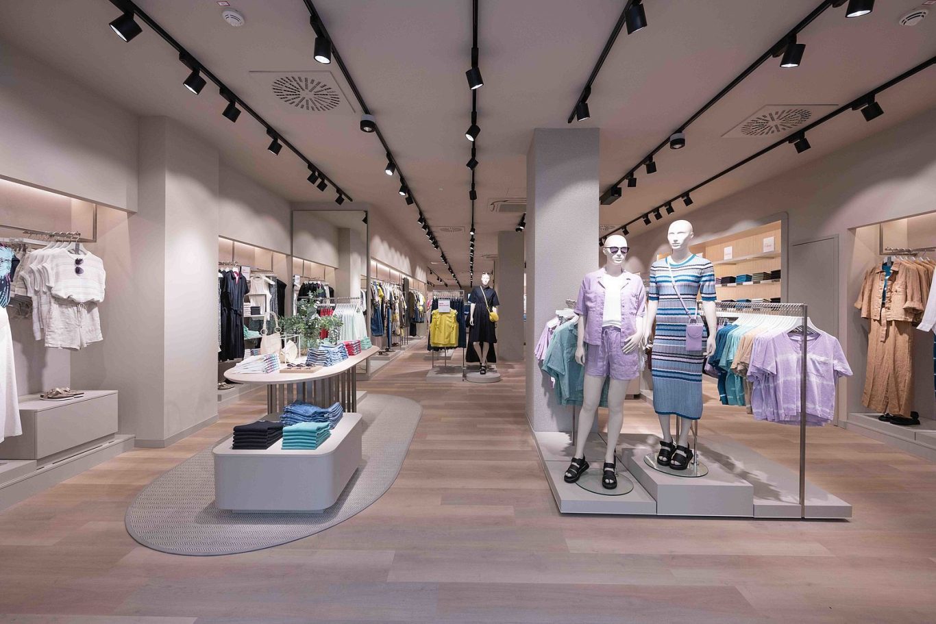 Stromschienenlautsprecher Beschallung Retail